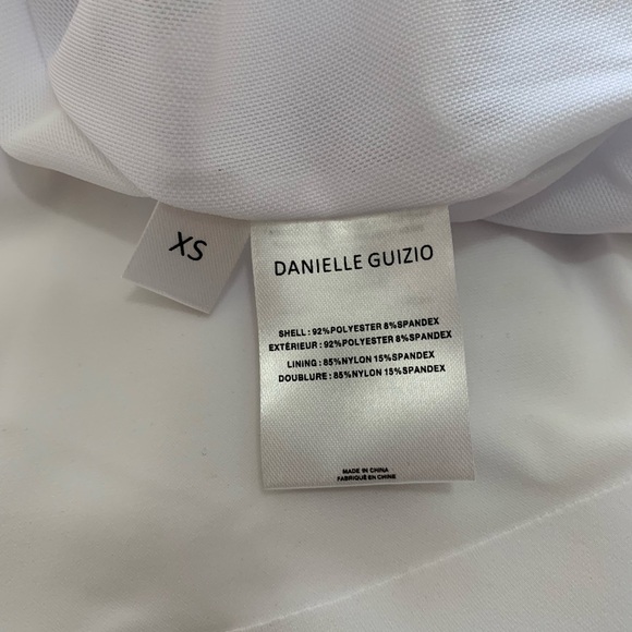 New GUIZIO NEW YORK WHITE DAYE MINI DRESS Size XS - Picture 7 of 7